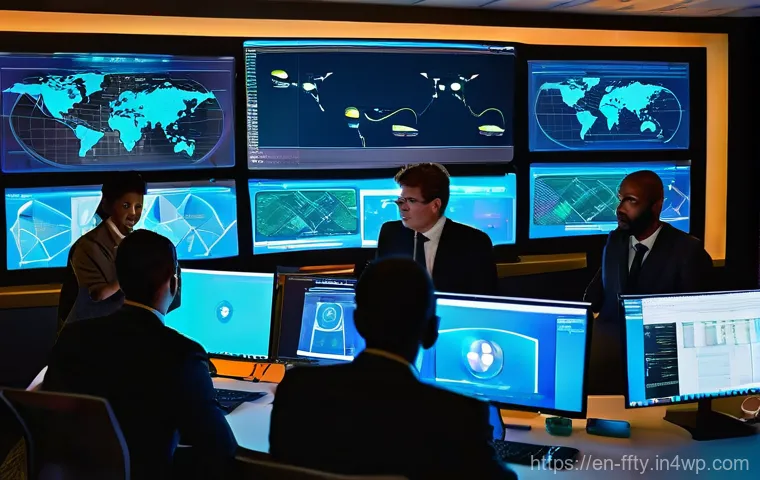 사이버 위협 정보 공유 플랫폼 - **Prompt: The Power of Community in Cybersecurity**
    "A vibrant, high-energy image depicting a di...