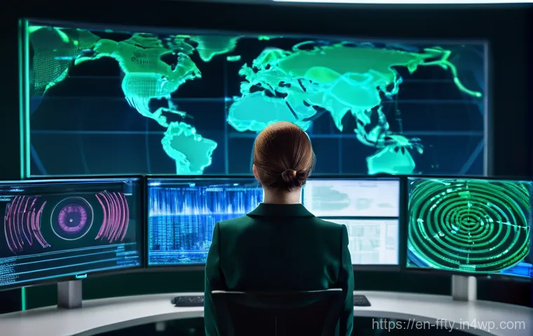 클라우드 데이터 보안 기술 - **Prompt 1: The Evolving Face of Cybercrime and Proactive Defense**
    A highly detailed, cinematic...