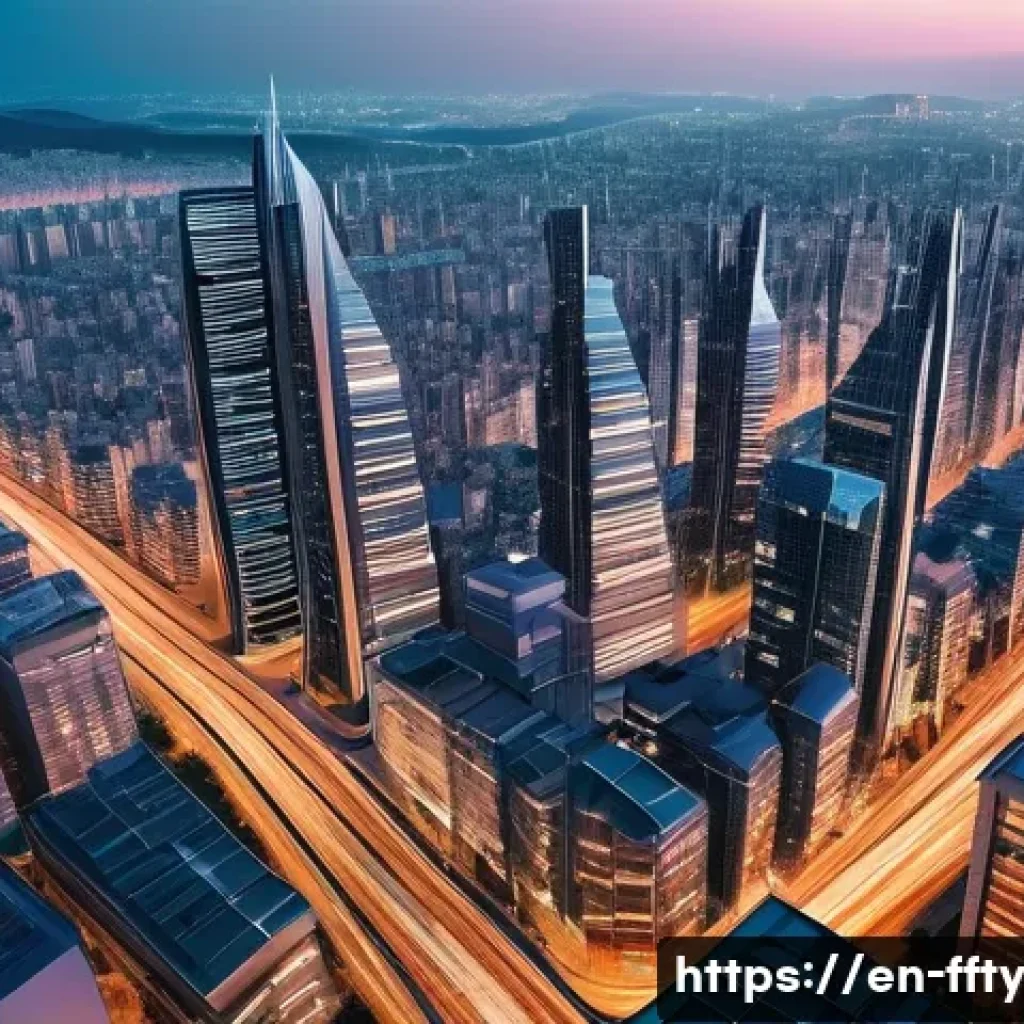 5G 네트워크 보안 리스크 - **Prompt 1: The Hyper-Connected, Vulnerable Cityscape**
    "An intricate, futuristic smart city vie...